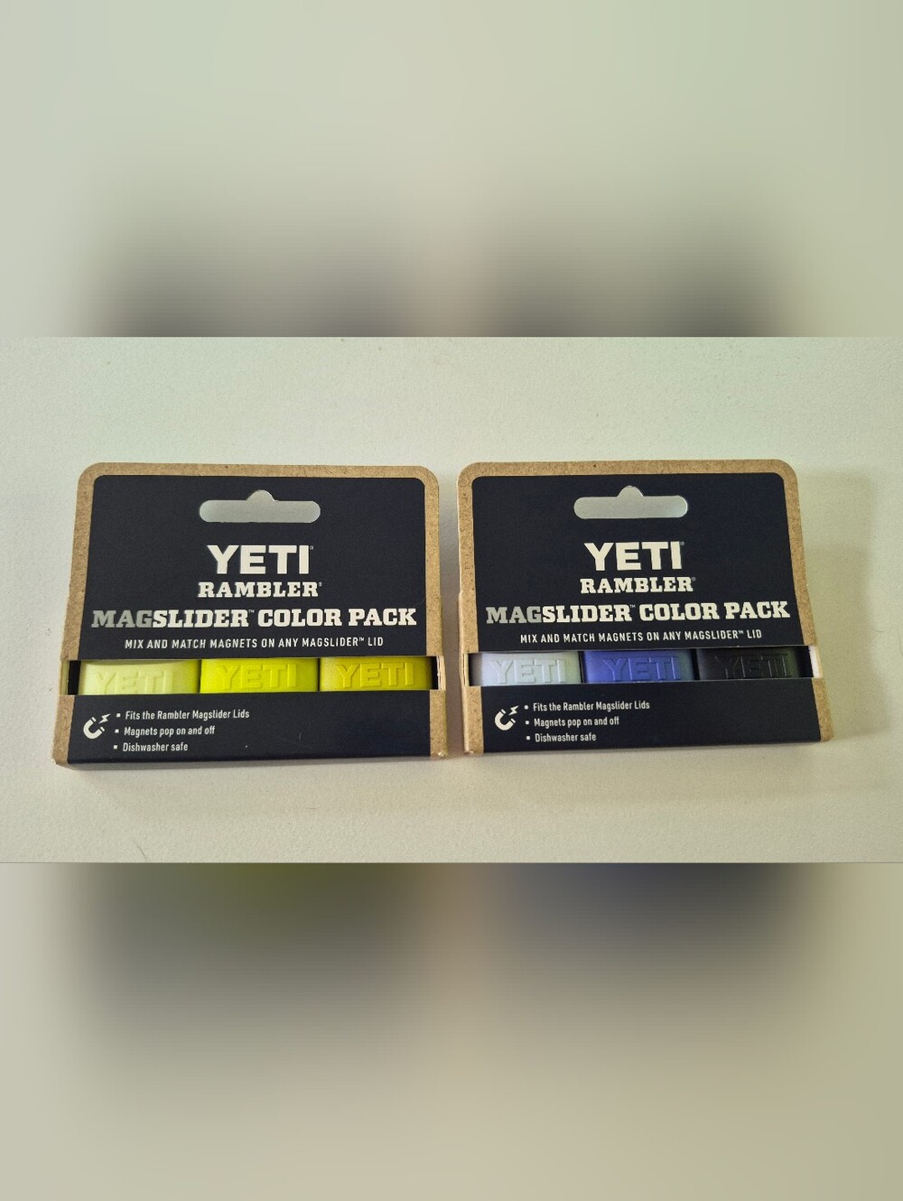 Yeti Aquamarine Violet And Firefly Yellow MagSlider Packs